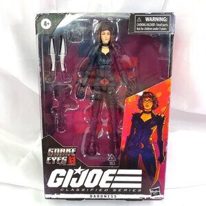G.I. Joe Classified Snake Eyes: GI Joe origins Baroness 6" Collectible Figure